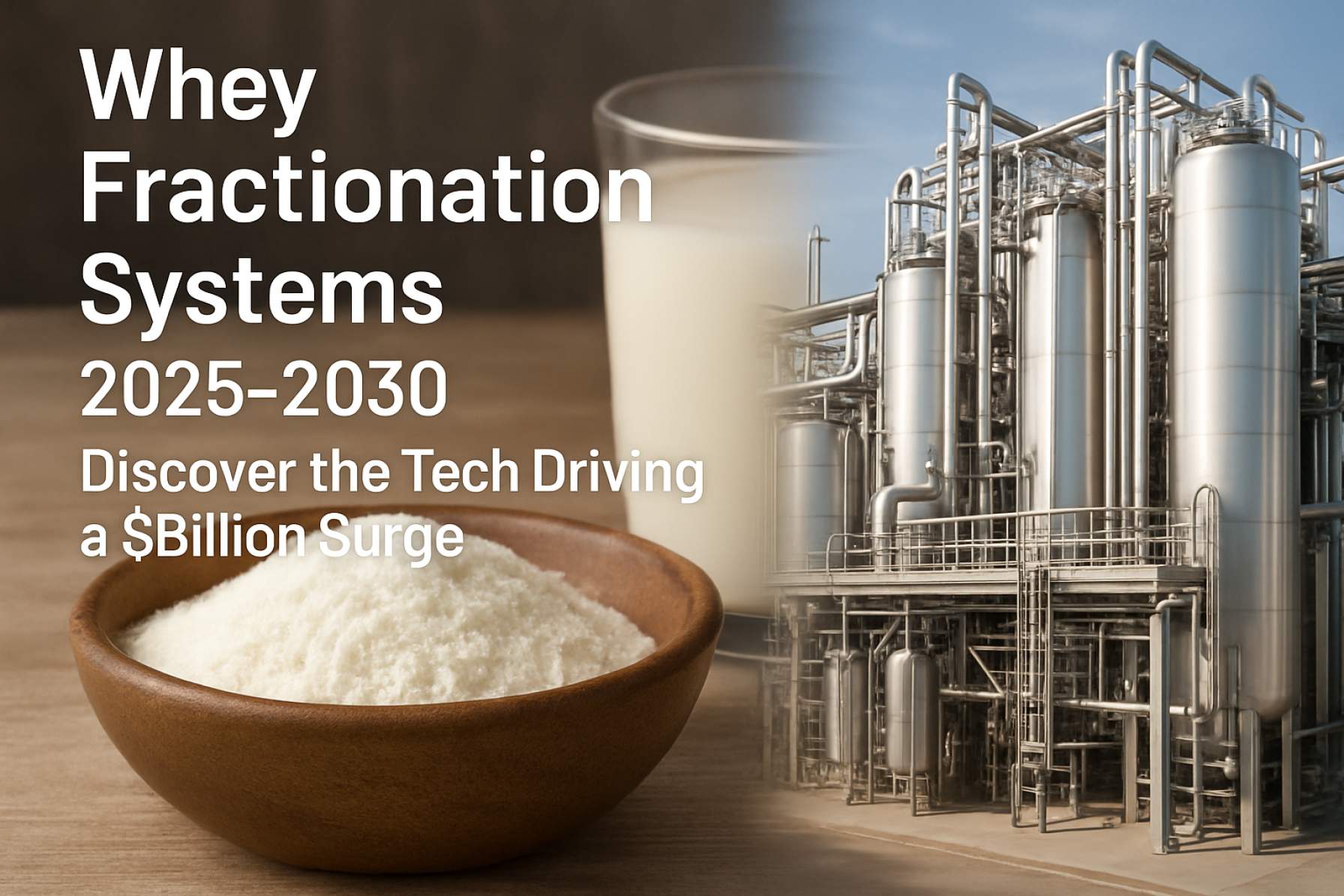Whey Fractionation Systems 2025-2030: Discover the Tech Driving a $Billion Surge