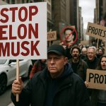 Tesla in Turmoil: Protests Against Elon Musk Intensify as Stock Plummets and Feud with Trump Escalates